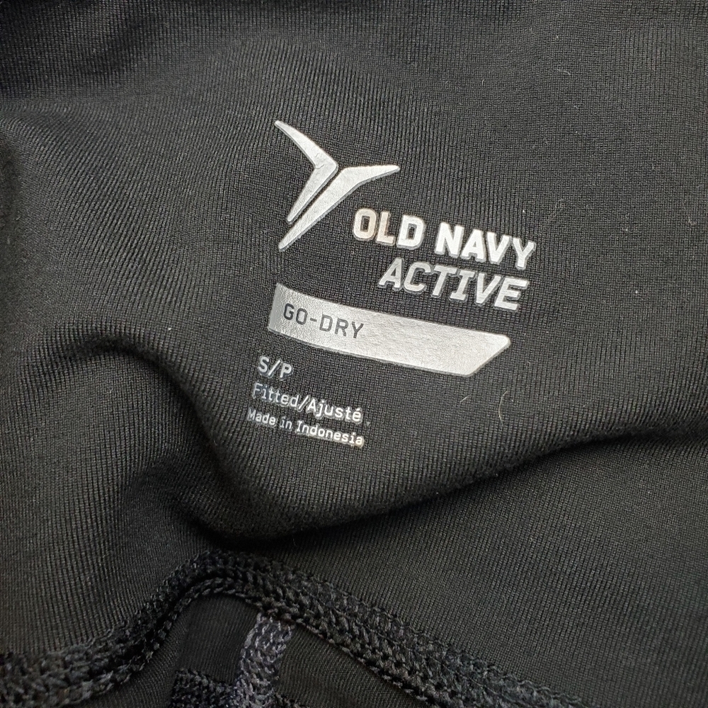 Old Navy Active Black Gray Legging Small - Picture 4 of 7